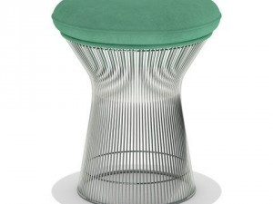 knoll platner stool 3D मॉडल