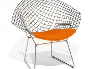 knoll bertoia diamond chair 3D Model