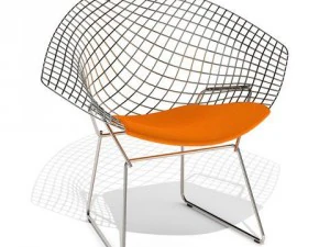 kursi berlian knoll bertoia Model 3D