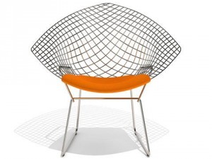 knoll bertoia diamond chair Modelo 3D