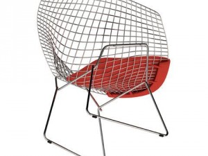 knoll bertoia diamond chair Modelo 3D