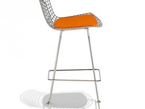 knoll bertoia barstool 3D Model