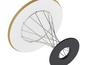knoll cyclone table 3D Model
