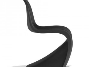 vitra panton chair Modelo 3D