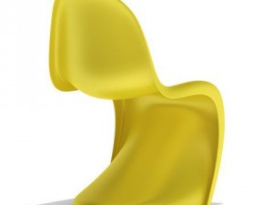 vitra panton chair Modelo 3D