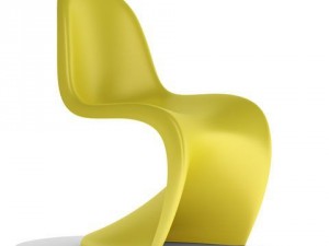 vitra panton chair Modelo 3D
