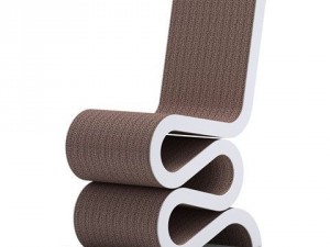 vitra wiggle side chair 3D Model