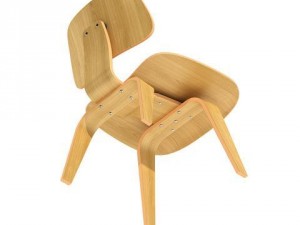 eames dcw dining chair wood Modèle 3D