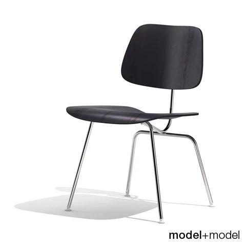 eames dcm dining chair metal 3D Model .c4d .max .obj .3ds .fbx .stl .blend 