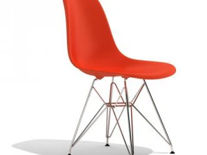 chaise d'appoint en plastique eames dsr Modèle 3D