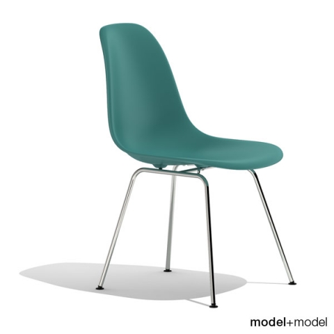eames plastic side chair dsx Modelo 3D .c4d .max .obj .3ds .fbx .stl .blend 