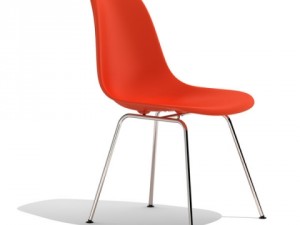 eames plastic side chair dsx Modelo 3D