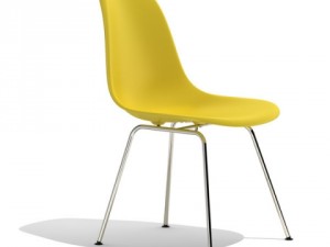 eames plastic side chair dsx Modelo 3D