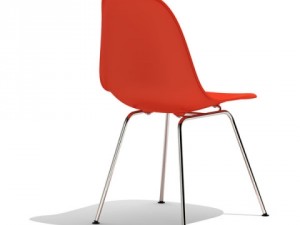 eames plastic side chair dsx Modelo 3D