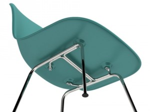eames plastic side chair dsx Modelo 3D