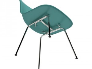 eames plastic side chair dsx Modelo 3D
