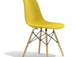 eames plastic side chair dsw Modèle 3D