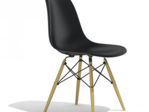 eames plastic side chair dsw Modèle 3D