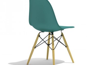 eames plastic side chair dsw Modèle 3D