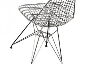 silla eames wire dkr Modelo 3D