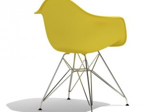 eames plastic armchair dar 3D Modell