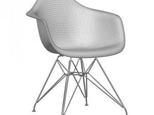 eames plastic armchair dar 3D Modell