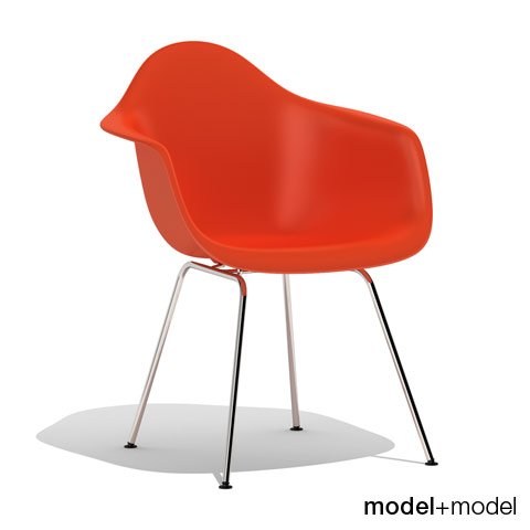 Eames plastic armchair sale dax
