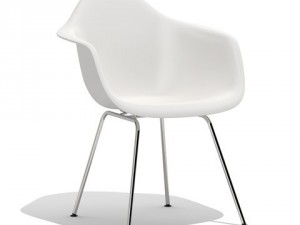 eames plastic armchair dax Model 3D
