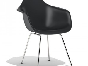 eames plastic armchair dax Model 3D