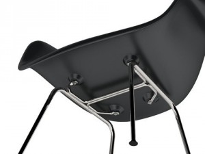 eames plastic armchair dax Model 3D
