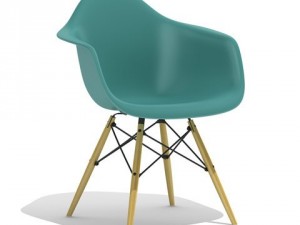 eames plastic armchair daw 3D Model