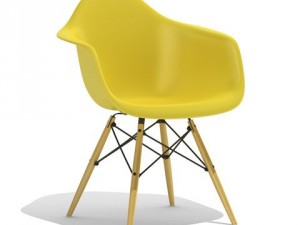 eames plastic armchair daw 3D Model