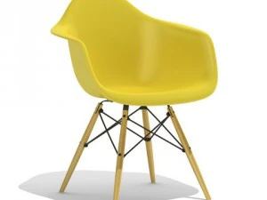 eames plastic armchair daw 3D Model