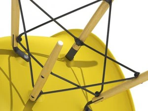 eames plastic armchair daw 3D Model