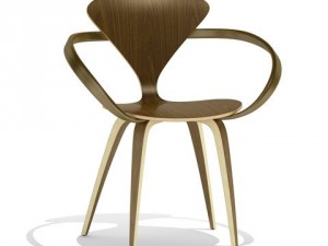 cherner wood base chair 3D Model