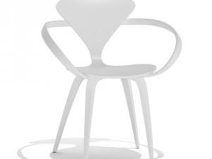 cherner wood base chair 3D Модель