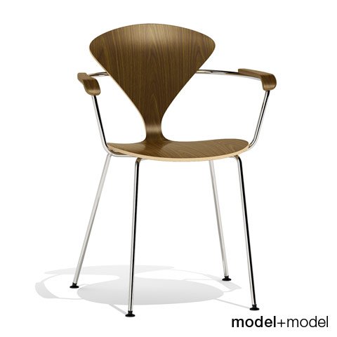 cherner metal base chair Modelo 3D .c4d .max .obj .3ds .fbx .stl .blend 