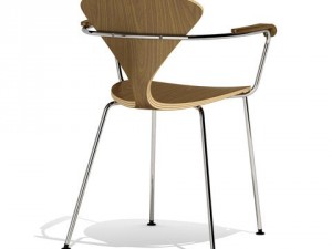cherner metal base chair Modelo 3D