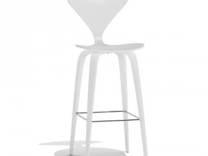 cherner wood base stool 3D Model