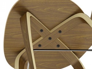 cherner wood base stool 3D Model