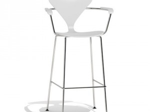 cherner metal base stool 3D Model