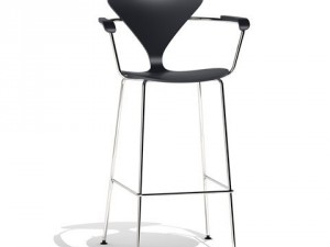 cherner metal base stool 3D Model