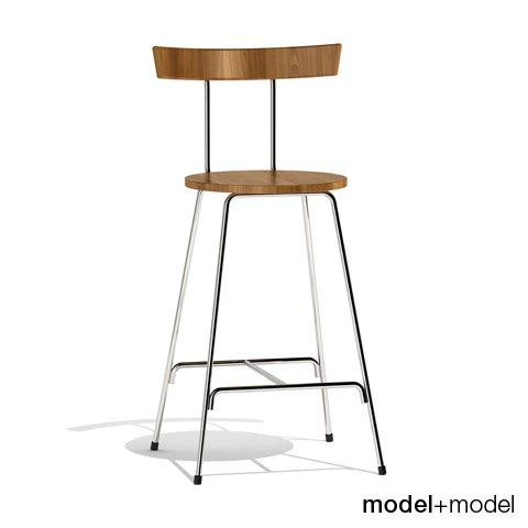 cherner konwiser stool 3D Model .c4d .max .obj .3ds .fbx .stl .blend 