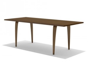cherner rectangular table 3D Model
