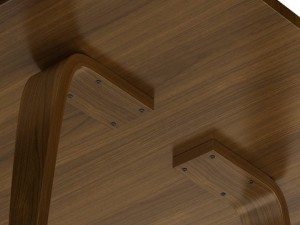 cherner rectangular table 3D Модель