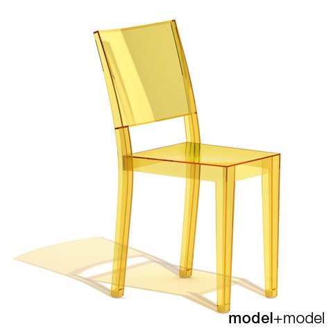 Yellow ghost shop chair