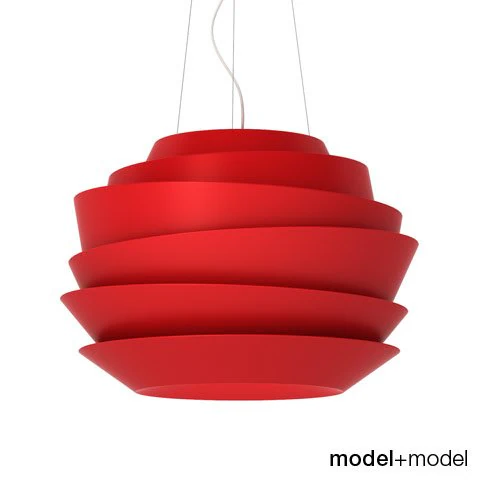 foscarini le soleil suspension lamp 3D Model .c4d .max .obj .3ds .fbx .stl .blend 