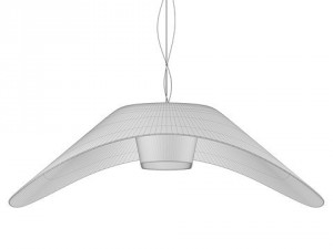 foscarini flyfly suspension lamp 3D Модель