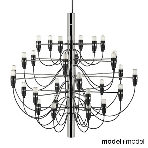 flos 2097 chandelier 3D Model .c4d .max .obj .3ds .fbx .stl .blend
