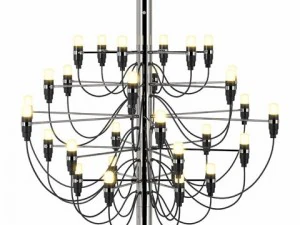 flos 2097 chandelier 3D Model